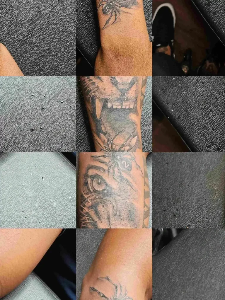 Fine line custom tattoo by a Wilmington DE artist at Tainted Flesh Body Art North